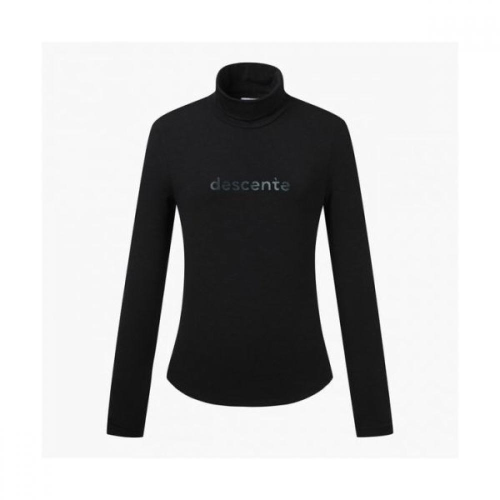 

DeScenTe Golf Женская футболка с высокой горловиной и складками BLKGBLACK/80