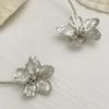 Ocean Inspired Metal Flower/Starfish Open Collar Necklace Adjustable Neckchain Handmade Clavicle Chain Accessories