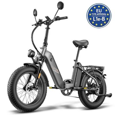 Electric Bicycle All Terrain Fafrees FF20 Polar 500W Motor 20" Fat Tire Adult Electric Bike 48V 26.8AH Shimano 7 Speed Max Load 150Kg