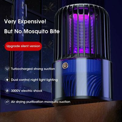 Electric Mosquito Killer UV Lamp Electric Shock Mosquitos Repellent Anti Mosquito Trapper Photocatalyst Kill Home Outdoor