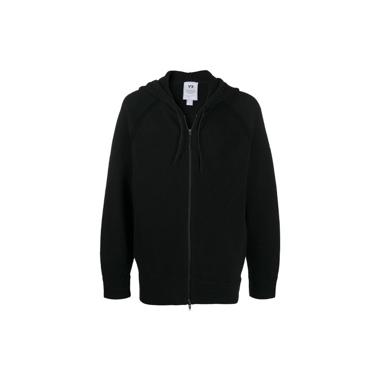 

Y-3 SS21 Zipper Solid Color Hoodie Jacket Men jackets Black GK4563 S
