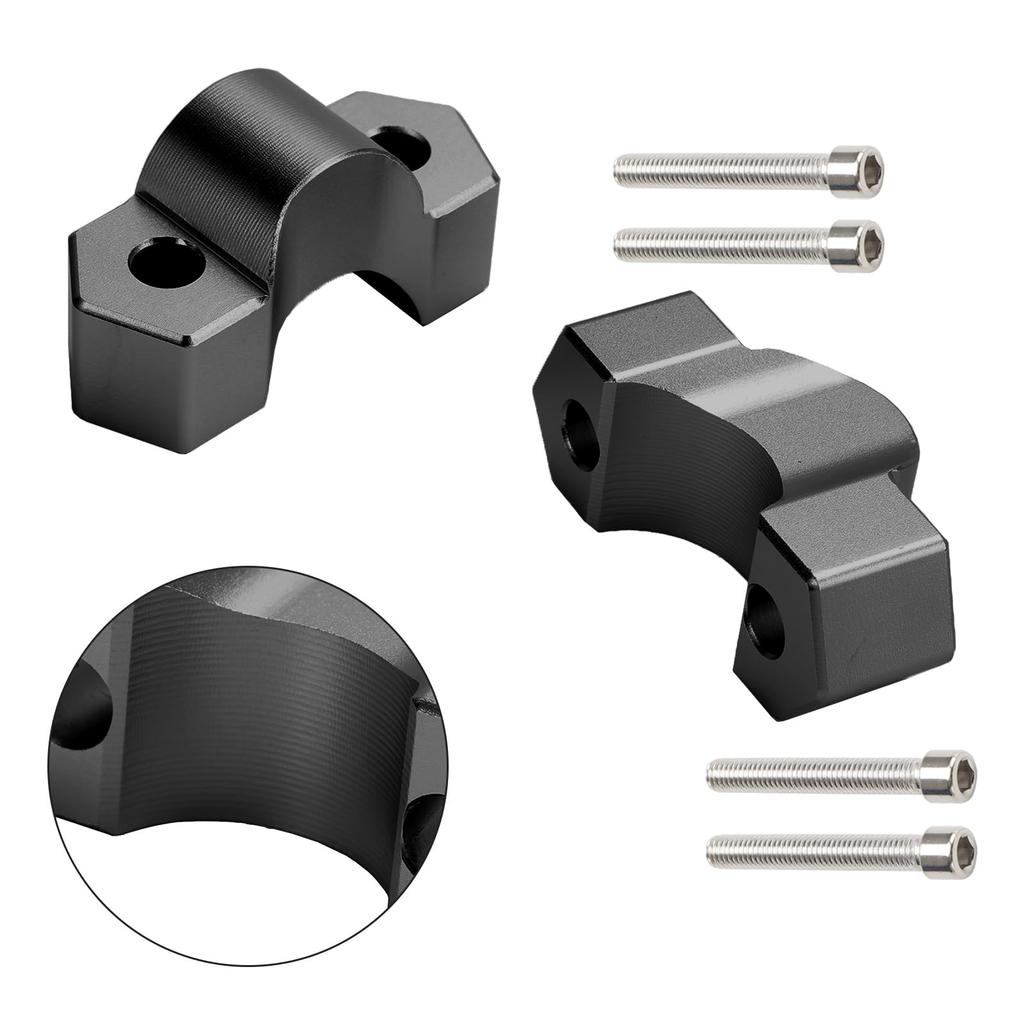 Artudatech Motorcycle Handlebar Riser for F50 GS/Adventure 2018-2023 25mm 1" M8 Allen Bolt Motorcycle Handle Riser Aluminum Black