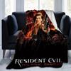 1pc Resident Evil: The Final Chapter, Cozy Home Decor Blanket, Perfect Gift! Bedroom, Living Room, Travel, Camping, Car, Beach, Office Naps, Ideal Sof