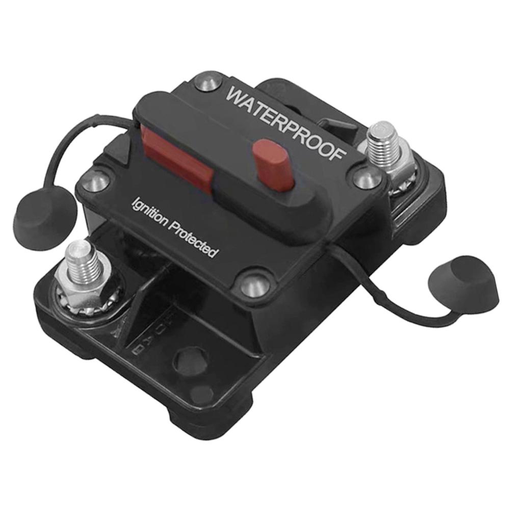 Oda Car Recoverable Circuit Breaker Resumable Fuse in-line Circuit Breakers Stereo Resumable Fuse 12V//24V//32V Protection Current for Audio//Car//Boat//RV//Truck//Trailer
