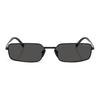 Prada Square Sunglasses With Logo Design Women Sunglasses Black SPRA601AB5S0