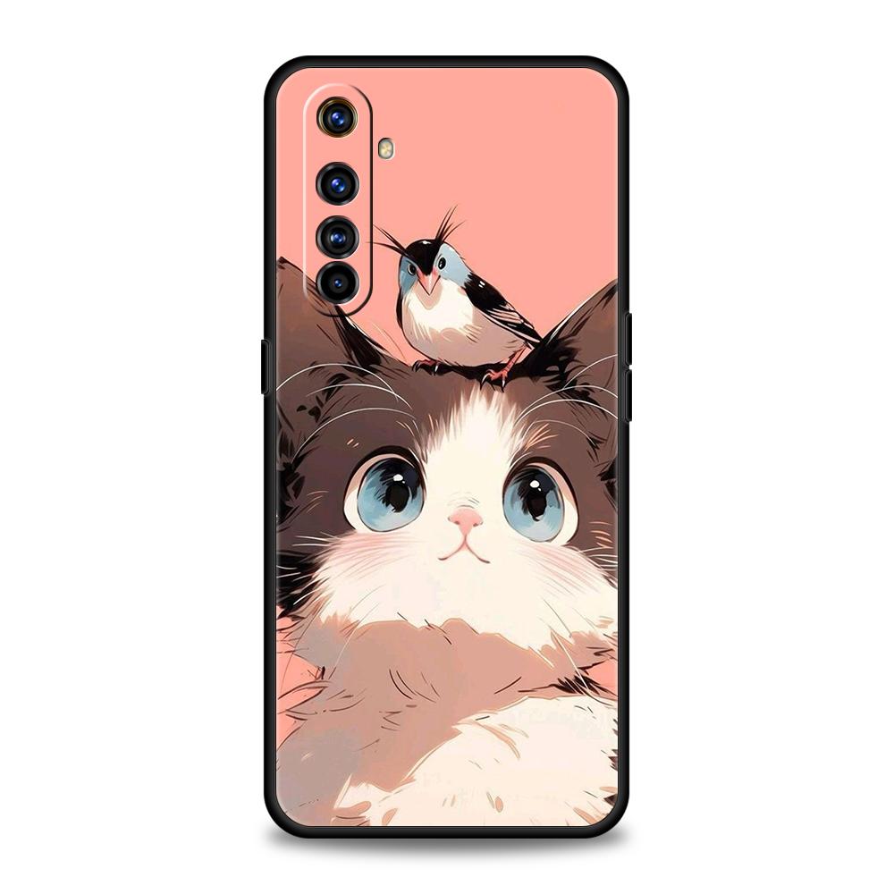 Daily Life of Cute Cats Phone Case For Realme 13 12 11 10 9 8 5G 7 C25 C35 GT5 GT3 GT2 Pro Plus For Realme GT Neo 2 3 3T 5 Cover
