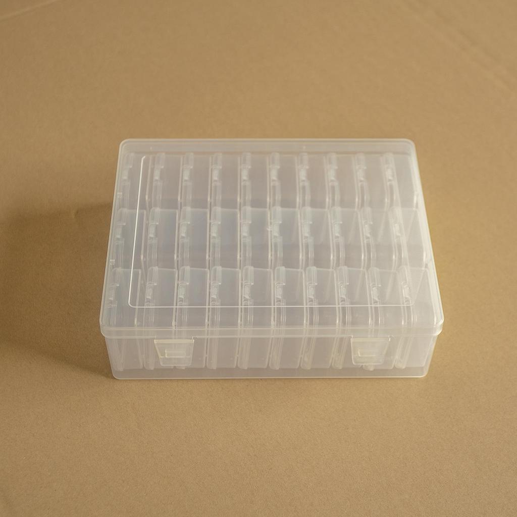 Diamond Painting Gift Box: 14 & 30-Grid Bead Storage for DIY Projects & Small Ornaments