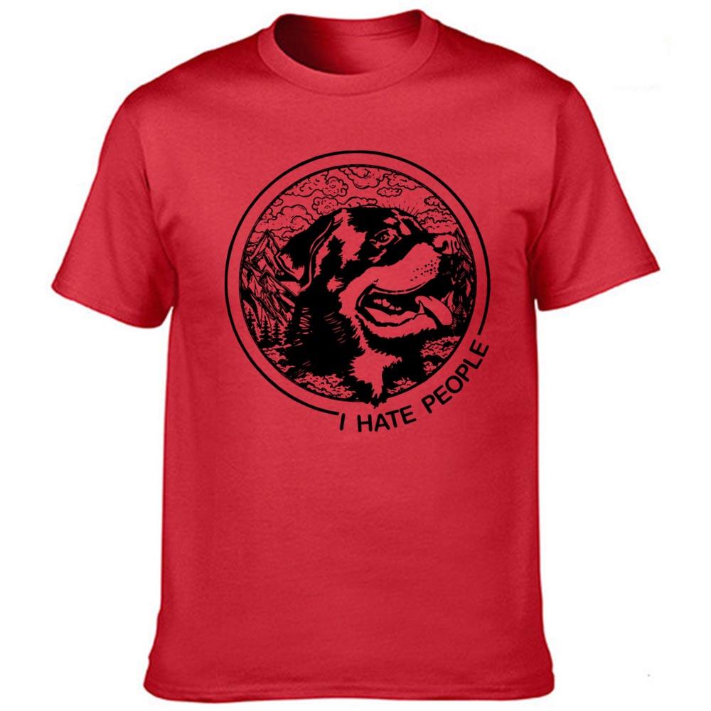 I Hate People Print T Shirt Love Camping Funny Vintage Short Sleeve Shirts Streetwear Comfortable Crew