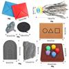 Set 3d Printing Calamari Game Dice Party Game Props Square Circle Triangle Printing Bar Games Party Props Korean Film Play Game