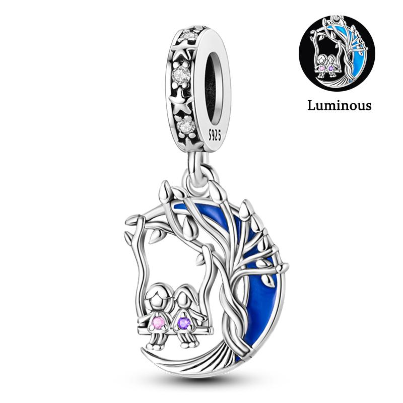 Copper Sun Moon Stars Sparkling Stars Claw Cat Shell Charms Beads Fit Pan Original Bracelets Diy Fine Jewelry Gift