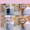 Cute Cartoon Plush Toy Pendant Soft Keychain Doll Adorable Keyring For Bags