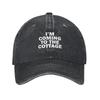 Im Coming To the Cottage Casual Baseball Cap Heated Rivalry Hunting Camping Hats Women Men Streetwear Baseball Caps