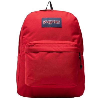 JanSport Superbreak Backpack, Unisex Red Backpack