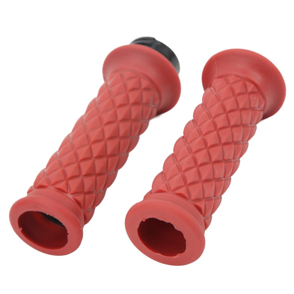 1 Pair Motorcycle Handle Grip 25mm Left Right Universal Throttle Handle Replacement for CBR600RR