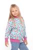 Bomber Jacket (girls) – Stylish Print, Soft Double-Knit Fabric, Casual Wear, Any Season, 6404-055-5 HC