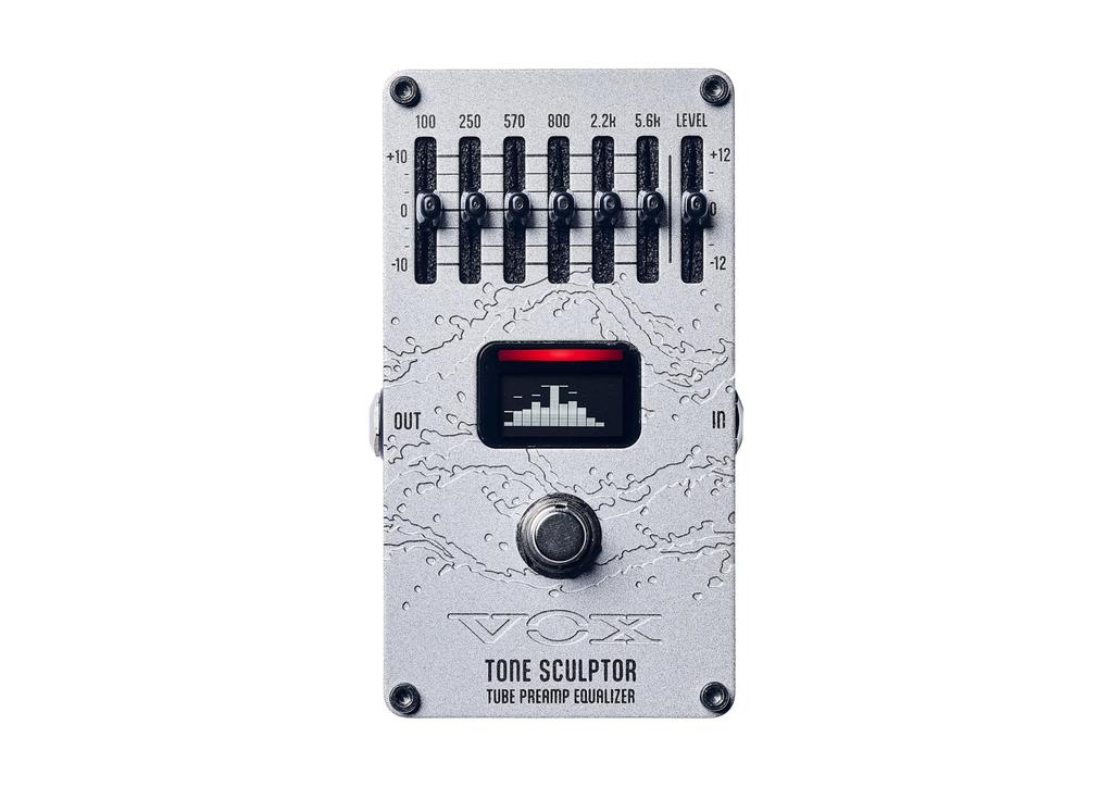 VOX TONE SCULPTOR Graphic Equalizer, Compact Guitar Effects Pedal with Nutube and Valvenergy 2nd VE-TS