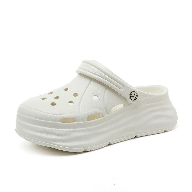 Cartoon soft bottom heightening slippers new
