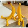 1PC 3D Printed Naughty Banana, Refuse Anxiety, Banana-free Desktop Ornament Gift, Movable Joints, Minions