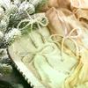 2/12Pcs Hand Woven Imitation Pearl Bow Christmas Tree Ornament Christmas Fringe Pendant Holiday Party Girls Room Decor Supplies
