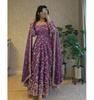 Damen Designer Schweres Fandy Seiden Salwar Kameez Indisches Bollywood Gown Hose Dupatta Set