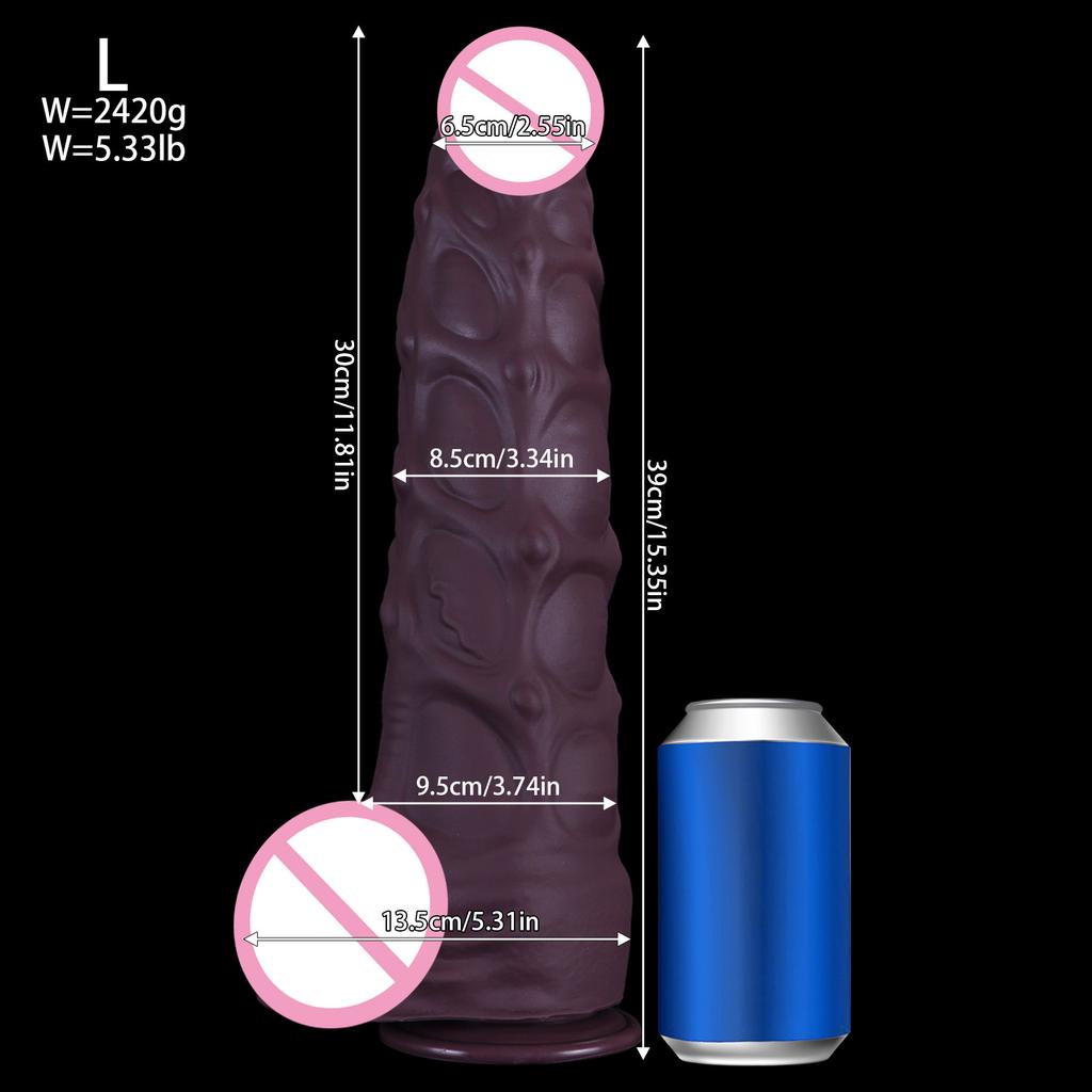 Super Large And Thick Anal Plug Silicone Simulation Penis With Giant Anal Dilation For Men And Women