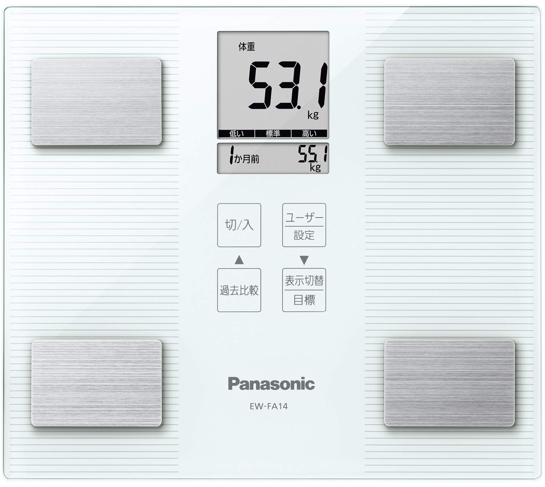 

Panasonic composition monitor white weight/body EW-FA14-W