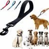 Guinzaglio Corto per Cani, Manico Imbottito per Controllo Traffico, Guinzaglio Corto Robusto in Nylon per Addestramento Controllo Fili Animale Domestico Lea