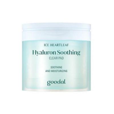 Gudal Houttuynia Hyaluron Soothing Clear Pad 70 Feuilles Double Set (+70 Feuilles de Recharge)