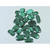 22Pcs Natural Green Malachite Octagon Cabochon Loose Gemstone 216Cts. Lot C-458