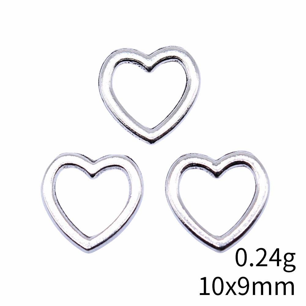 Back To School Charm Bracelet Hollow Peach Heart Charms Pendant Ornaments For Home Male Pendant