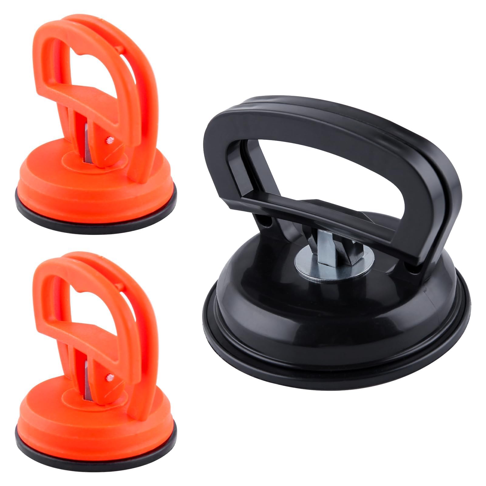 LEONTOOL Dent Puller Suction Cups, 1 Large + 2 Small Pieces, Set of 3,