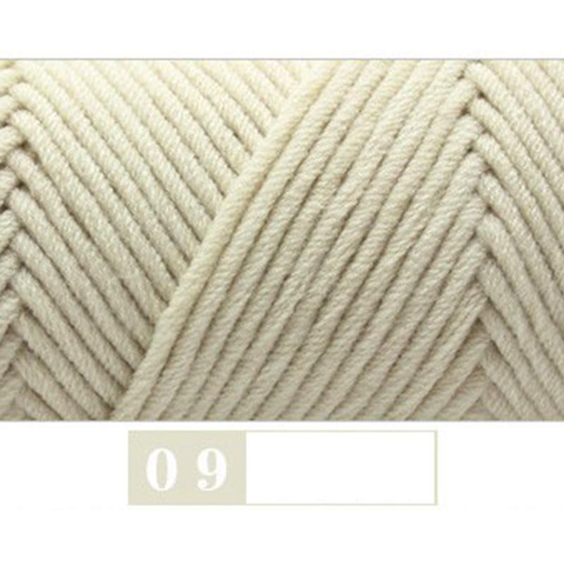 Vogue Milk Cotton Yarn Cord Fashion 8Ply Home For for Diy Knitting Scarf Handmade Accessories Sewing Line Crochet Thread