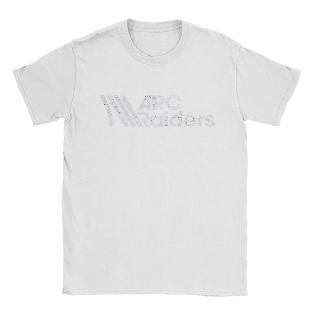 Arc Raiders Logo Printed T-Shirt for Men Women Crazy Cotton Tee Shirt Crew Neck Short Sleeve T Shirts Oversized T-shirt