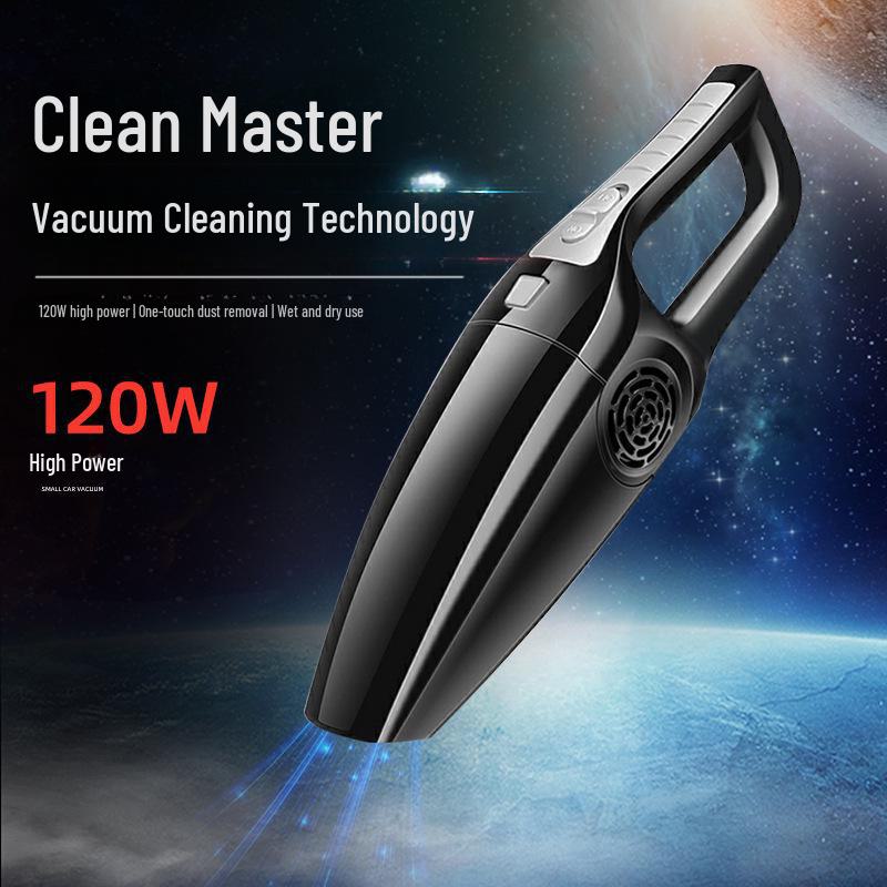 

High-Power 120W Dual-Use Car Vacuum Cleaner (Wet/Dry, Wired)