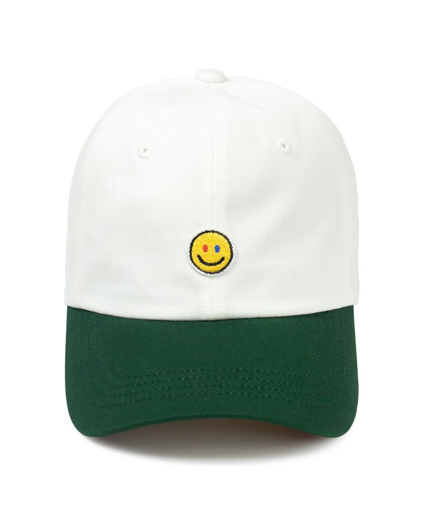 Seunuji Y-Smile Wappen Ball Cap - White Green