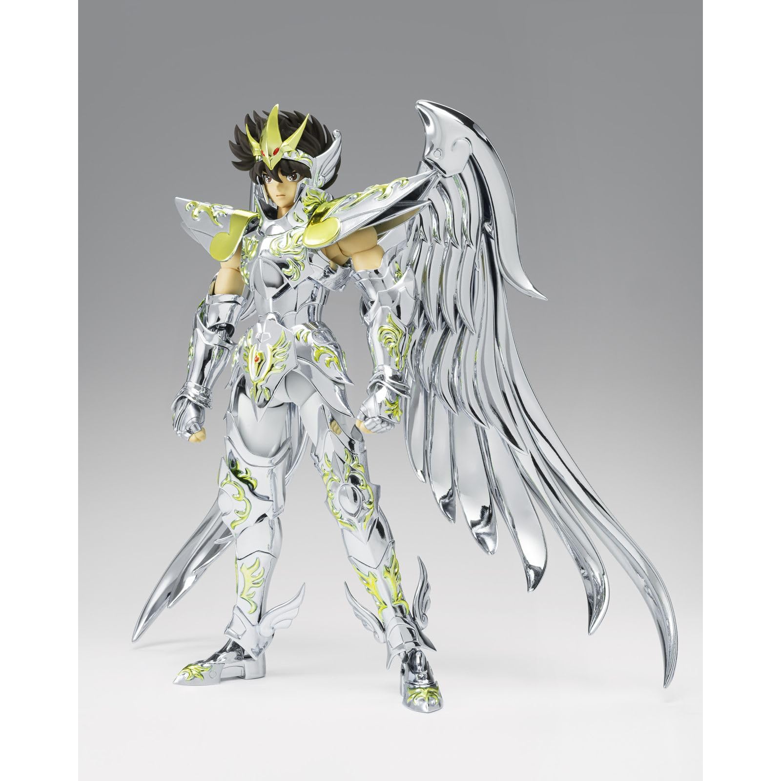 

TAMASHII NATIONS Saint Seiya Myth Cloth EX Saint Seiya Pegasus Seiya Approximately 170mm PVC ABS Diecast Painted Movable Figure (God Cloth) & &