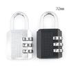 Door Lock Travel Luggage Suitcase Code 26x11x54mm/32x13x60mm Resettable 3 Digit Combination Lock Padlock Tools Hot Sale