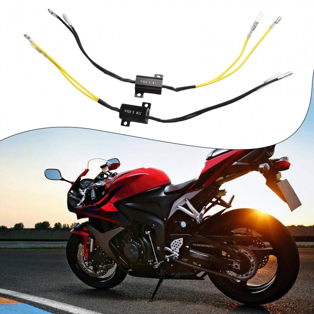 Premium Power Resistor for LED Indicator Fault Elimination 25W 6 8 Ohm