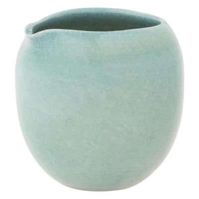 Marui Seito Shigaraki Ware Hechimon Katakuchi 430ml Glossy (Small-Sized) Teacup, Capacity, Blue, MR-3-4306