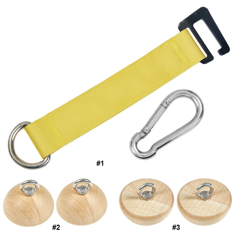 Hemi-sphere Hand Grip Ball Pull Up Training Ball Lightweight Wooden Grip Ball Solid Hand Grip Ball for Rock Climbing Training