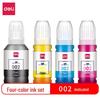 Deli DBH-002A Compatible 002 Ink Set (4-Color, High Capacity)