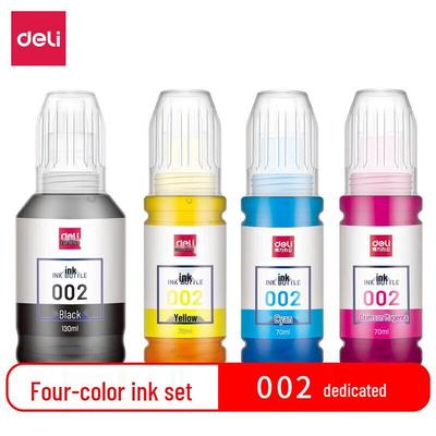 Deli DBH-002A Compatible 002 Ink Set (4-Color, High Capacity)