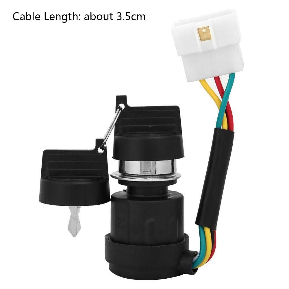 1Pcs 5 Wires Diesel Engine Tiller Key Switch Tiller Start Switch for 178F 186F Diesel Engine Tiller