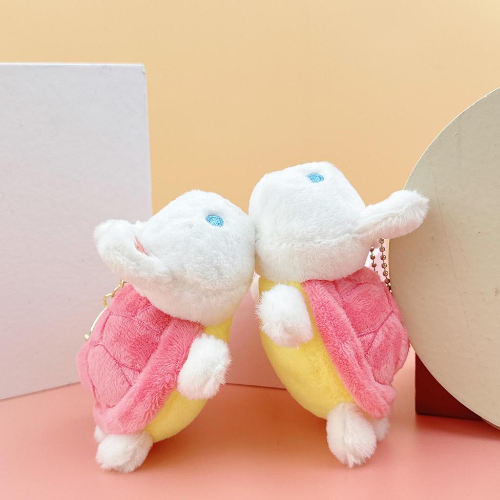 Niedliche Cartoon Schildkröte Hase Plüsch Schlüsselanhänger Anhänger Puppe