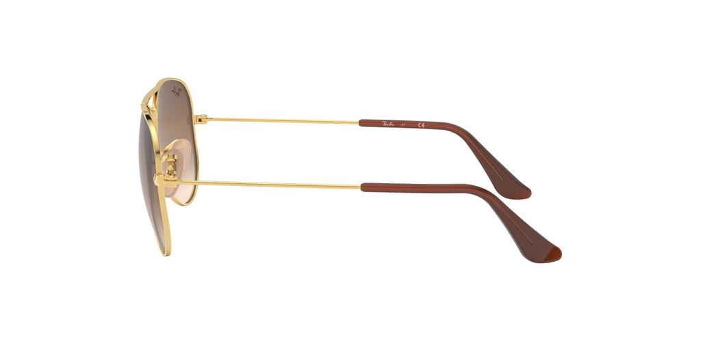 AVIATOR JUNIOR Size 50 Kids Ray-Ban 223/13 Sunglasses, (FREE Size), Model, 0RJ9506S, Gold.