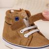 Infant Velcro High-Top Non-Slip Breathable Walking Shoes