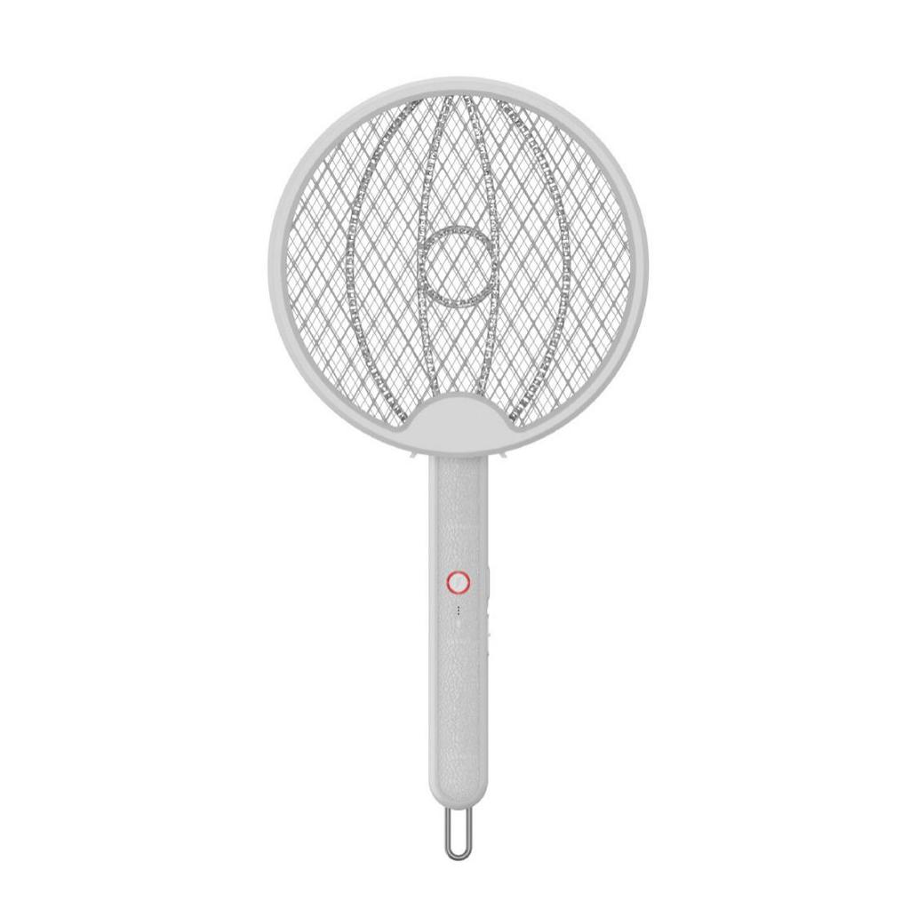 USB Rechargeable Foldable Mosquito Killer Lamp with Swatter & Rotating Wall Mount