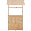 vidaXL 3-tlg. Bar-Set Bambus