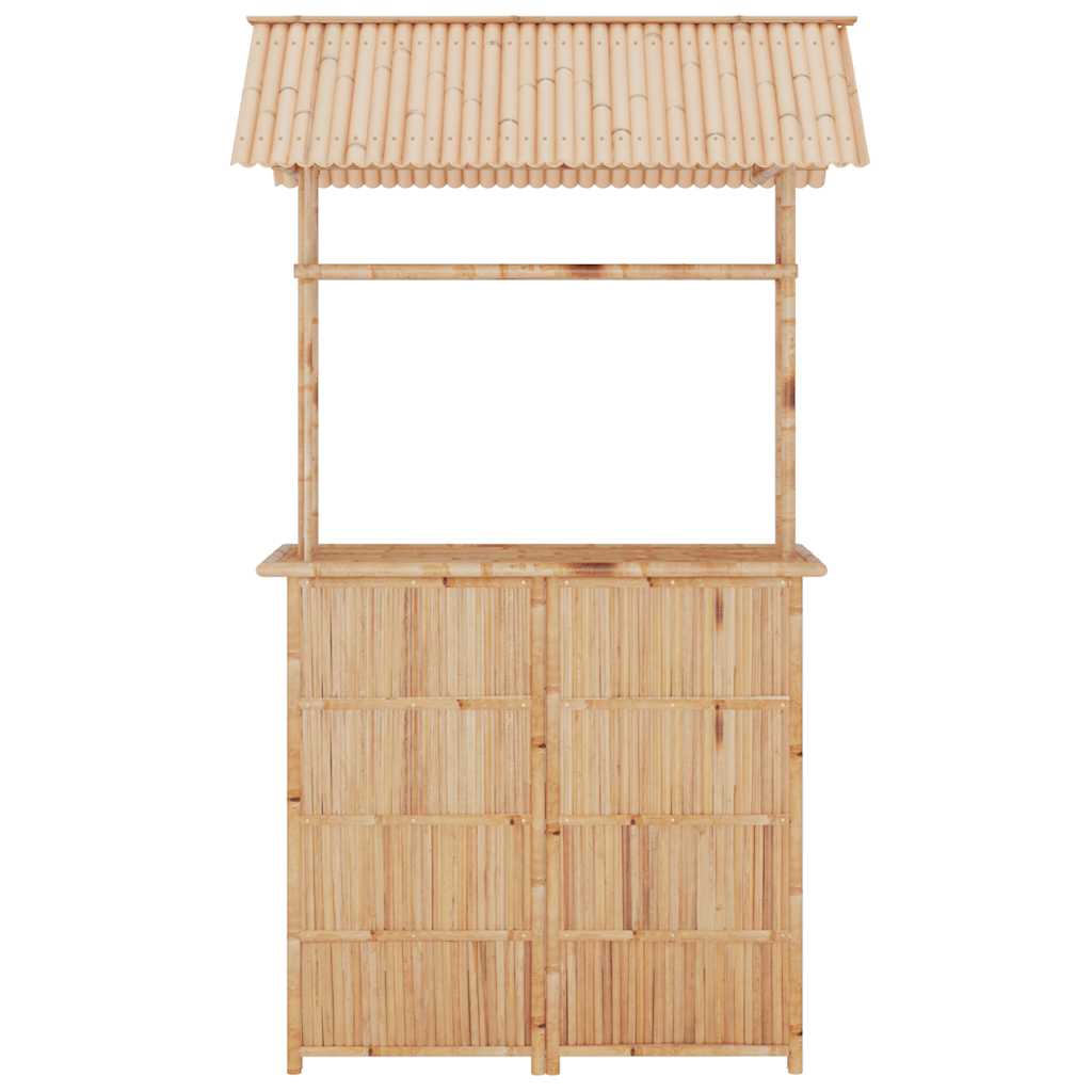 vidaXL 3-tlg. Bar-Set Bambus