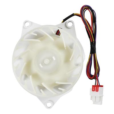 Direct Replacement Refrigerator Evaporator Motor Fast Assembly Strong Plastic Texture Fan Component for Refrigerator